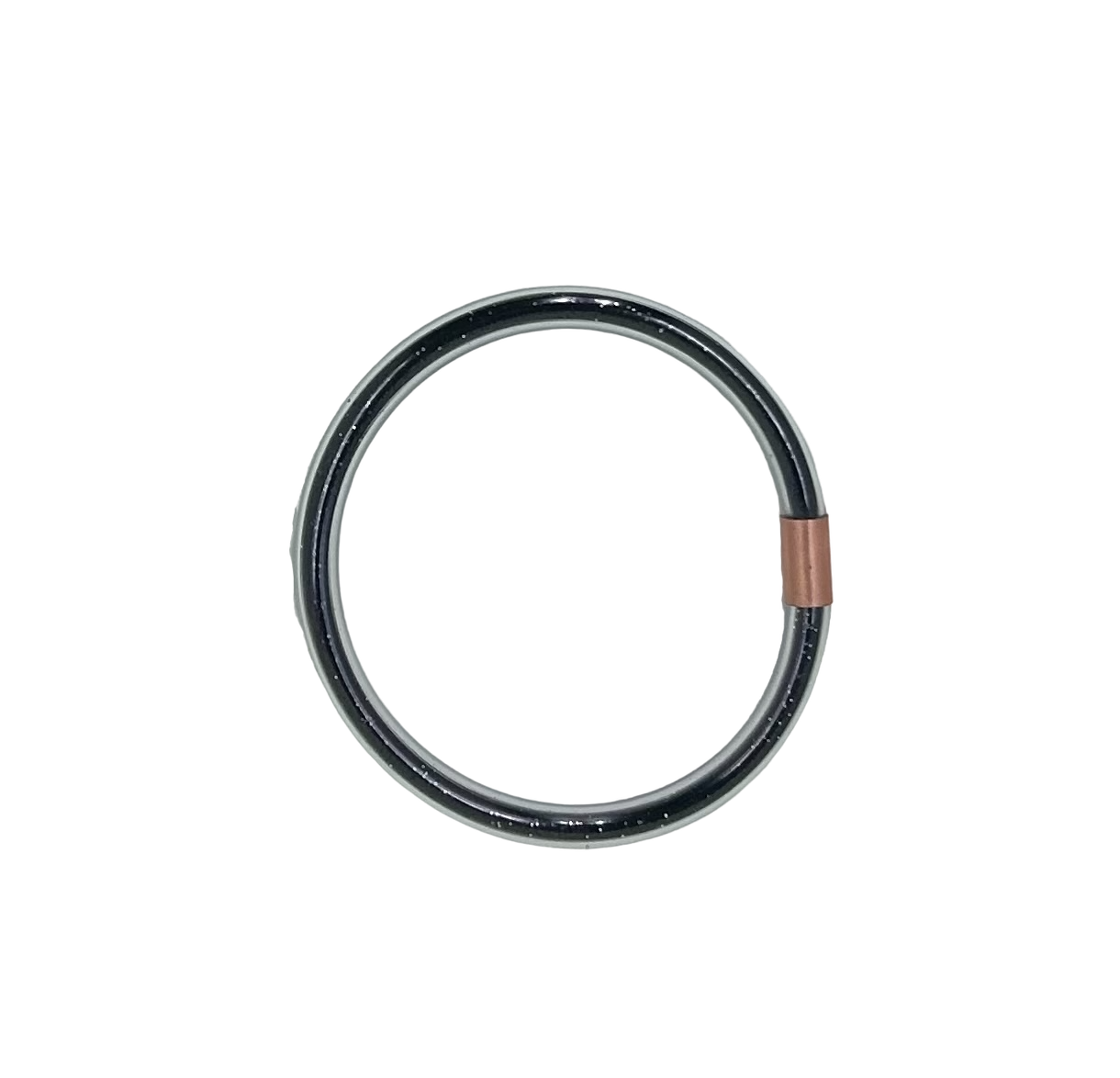 Shimmering Mini Inclusion Bangle Black