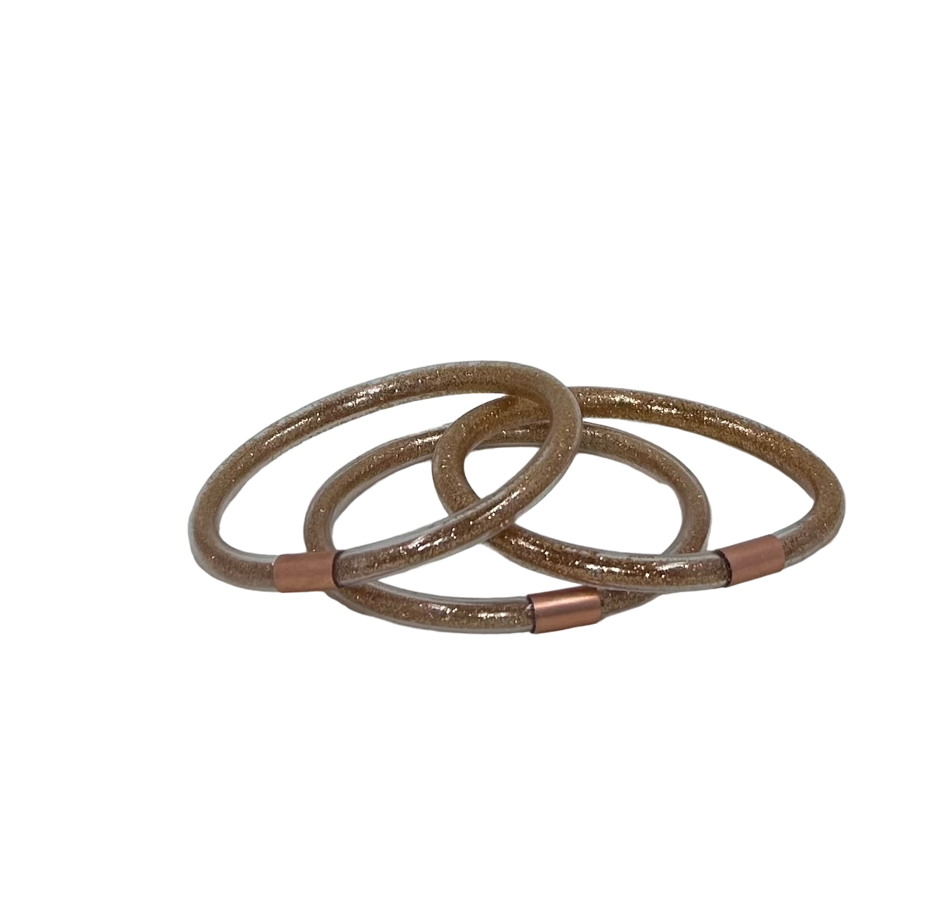 Shimmering Mini Inclusion Bangle Gold