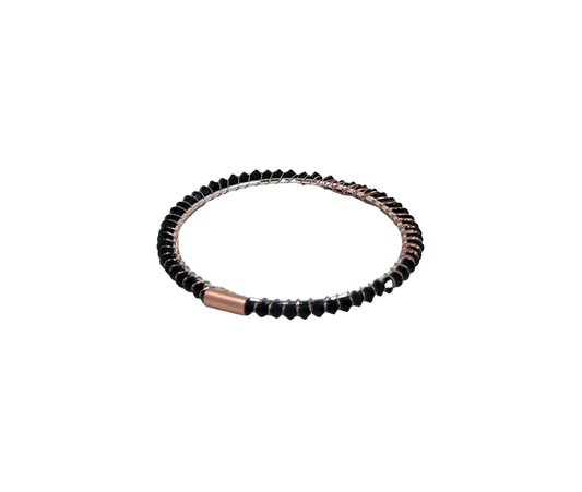 Rock Candy Bangle in Black