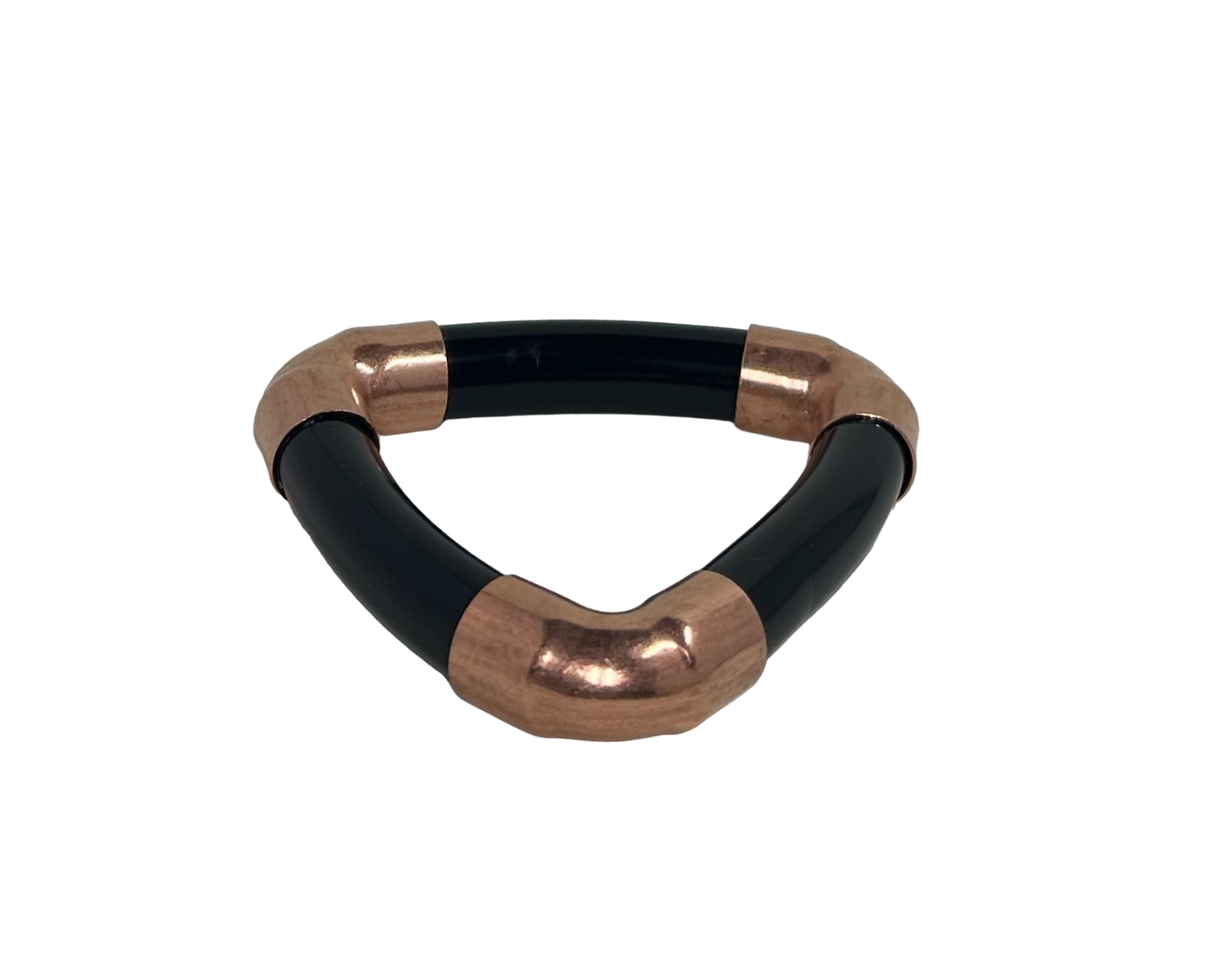 Inclusion Trinity Bangle in Black