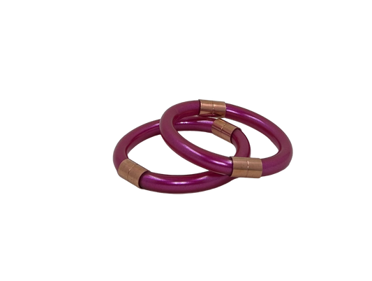 Inclusion Bangle Demi Magenta