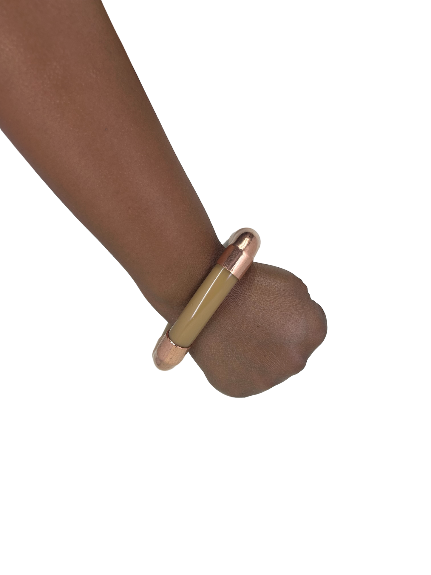 Inclusion Bangle Trinity in Tan