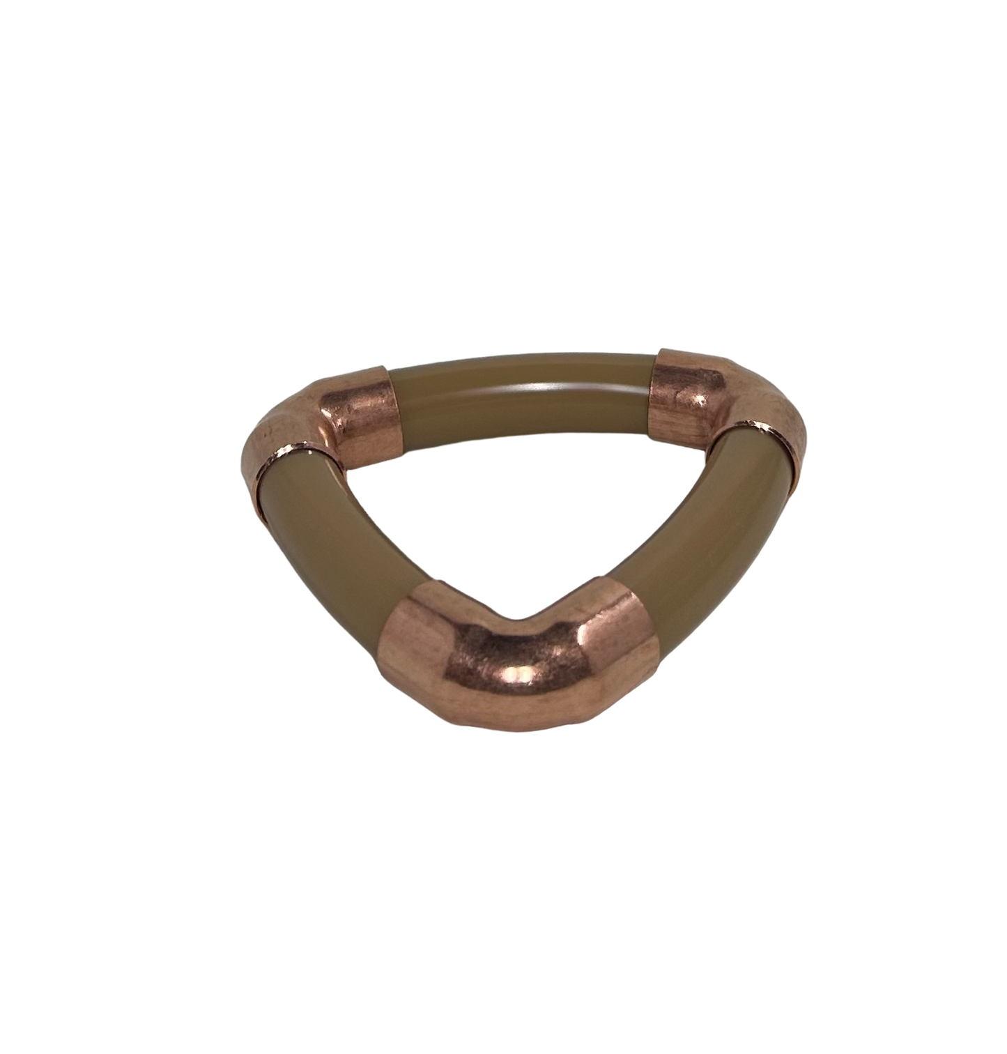 Inclusion Bangle Trinity in Tan