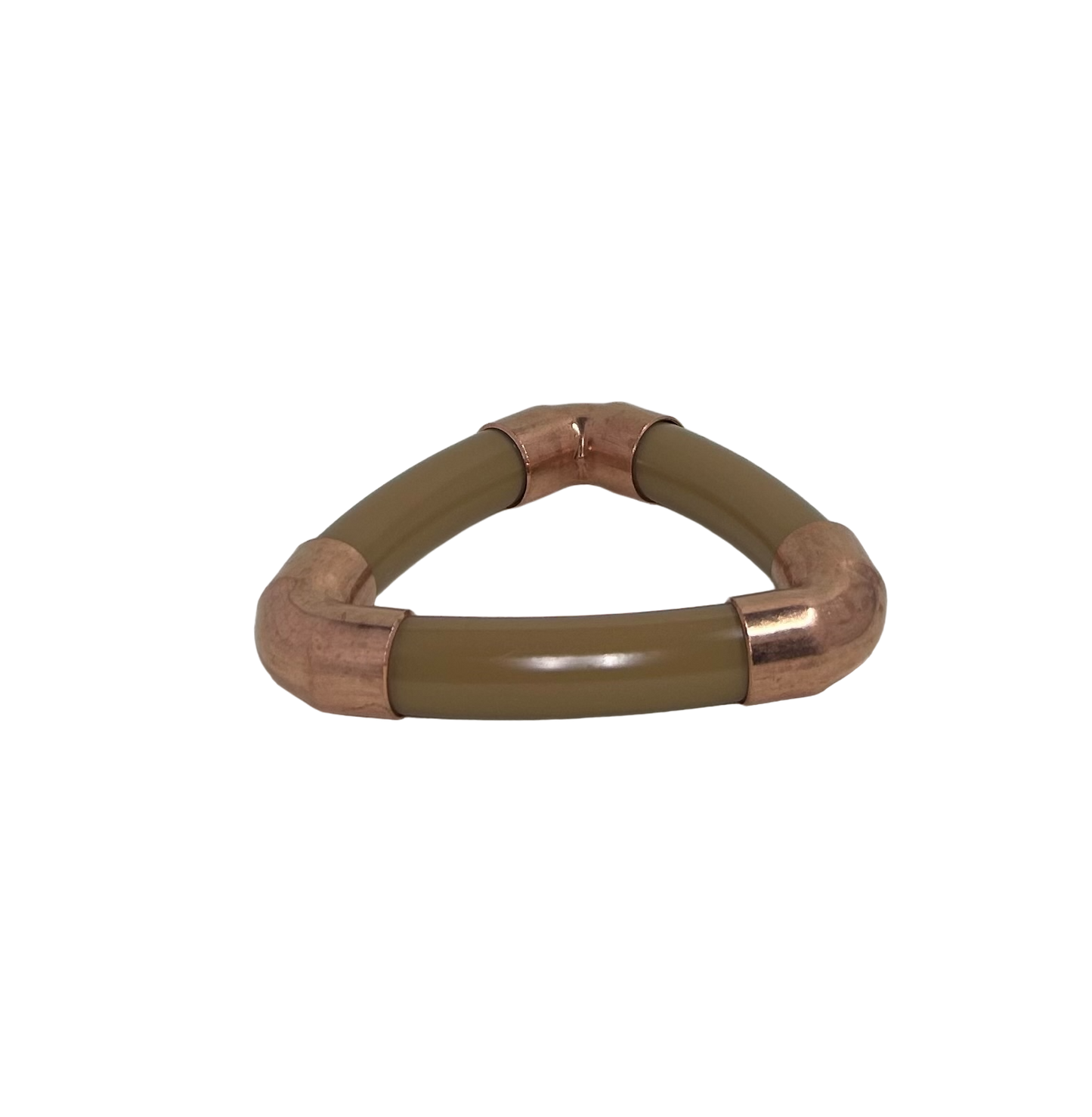 Inclusion Bangle Trinity in Tan