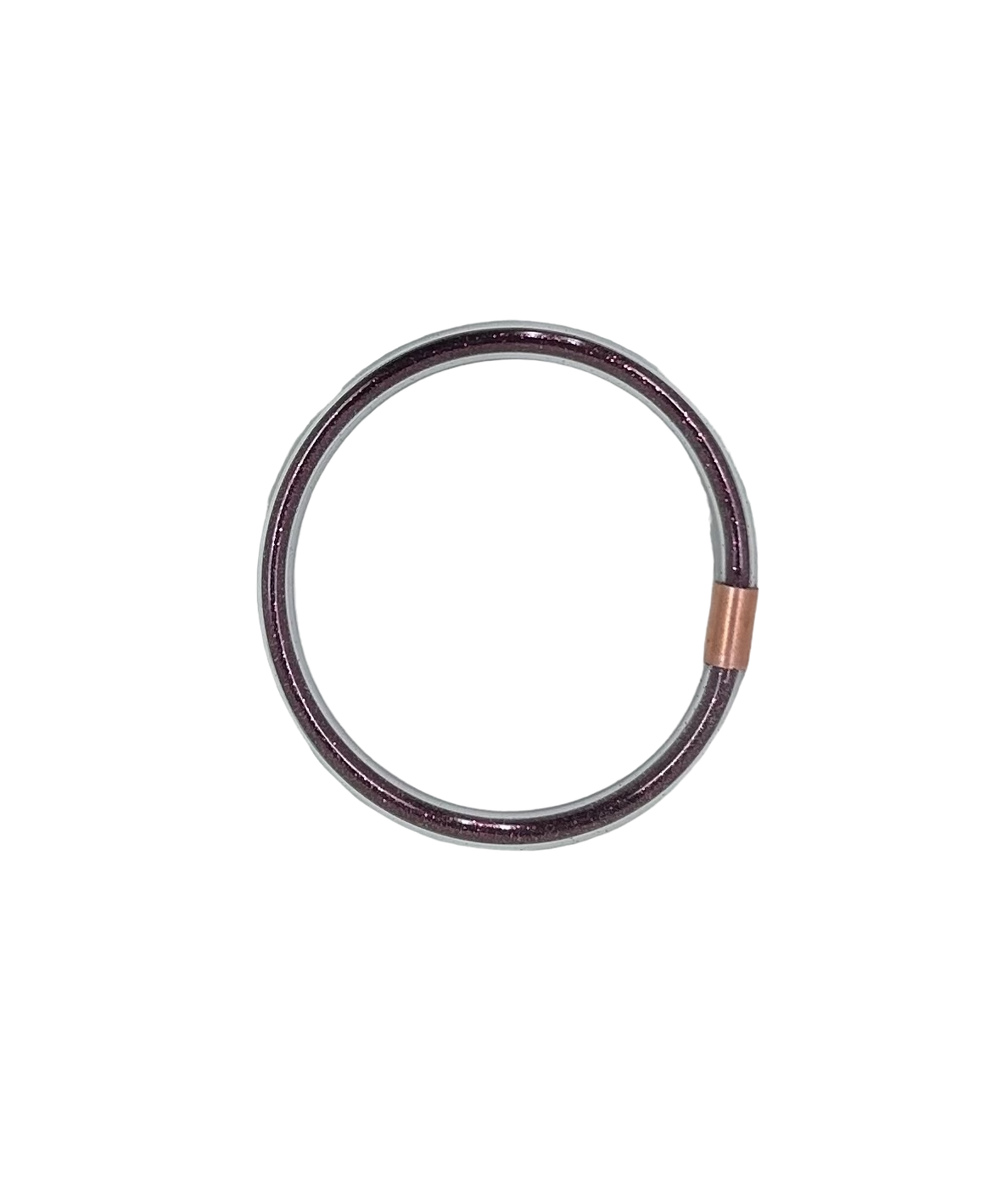 Shimmering Mini Inclusion Bangle Dark Magenta