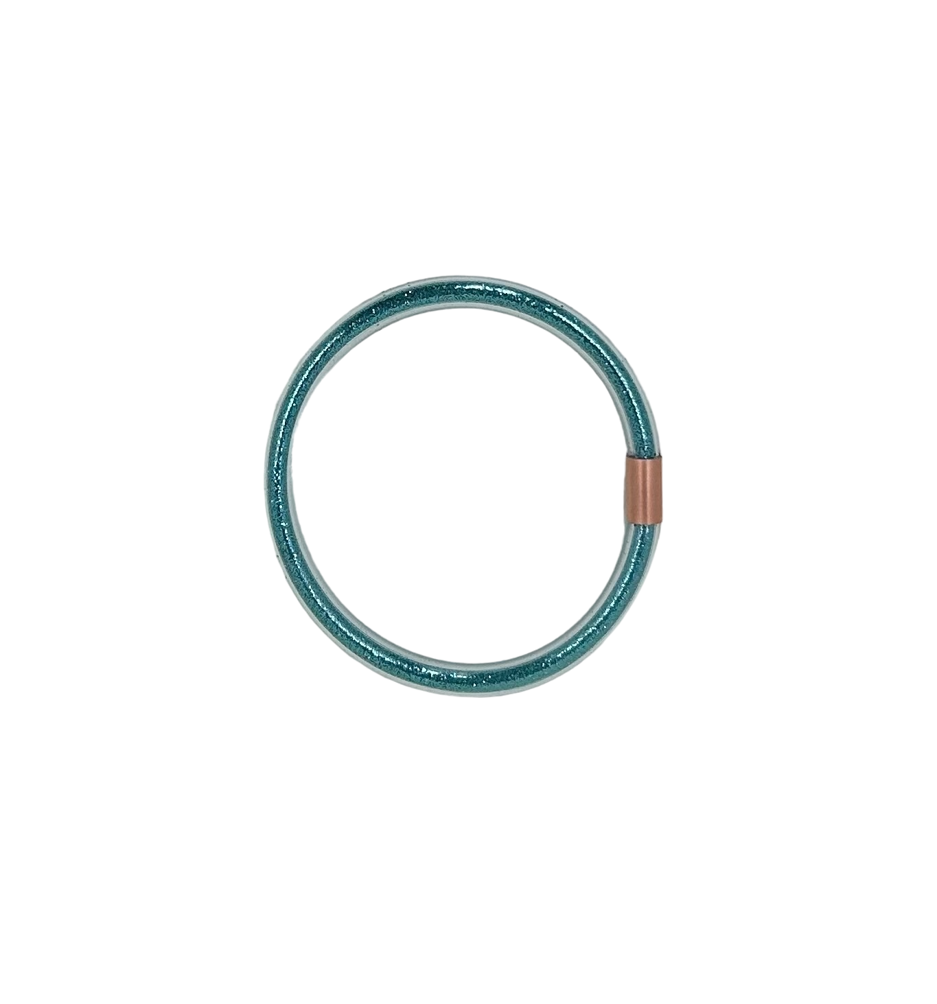 Shimmering Mini Inclusion Bangle Teal